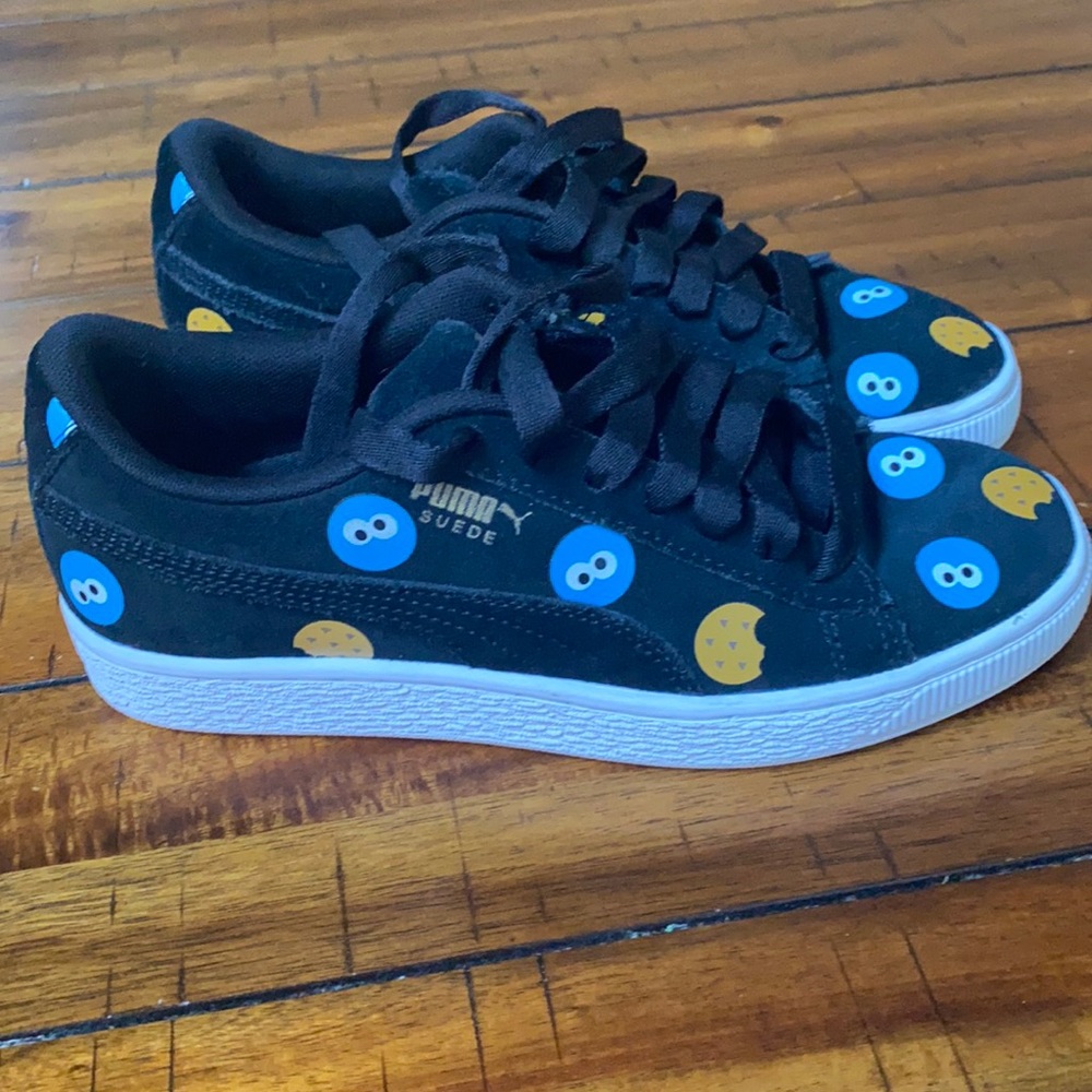 Cookie Monster puma 5.5y women’s 7 shoe RARE